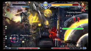 BBCF - Bullet Overdrive Combo
