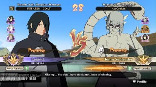 Sauske & Raikage Takeover Ranked! Naruto Storm Connections Amazing Ranked Gameplay