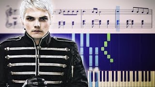 My Chemical Romance - Cancer - Piano Tutorial + Sheets chords
