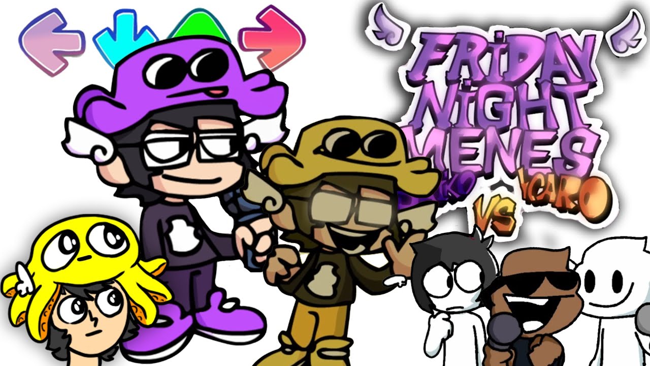 fizeram um mod de friday night funkin pra mim