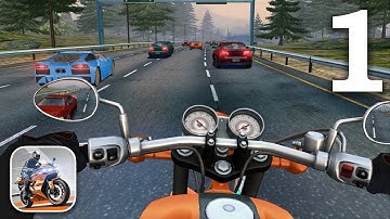 Top Rider Bike Race & Real Traffic Gameplay Walkthrough (Android,iOS) - Part 1