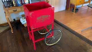 Assembly Instruction For Roosevelt Popper Cart Great Northern Popcorn Company