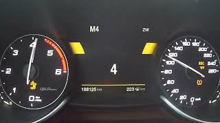 Giulia JTD Race mode manual shifting