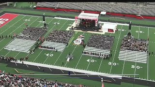 Rain does not stop YSU's outdoor commencement