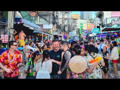 Lost in Pattaya's Songkran 2025. Thailand 🇹🇭