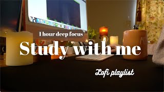 Relaxing Lofi Music to Study, Work or Create With / 1 Hour Nonstop