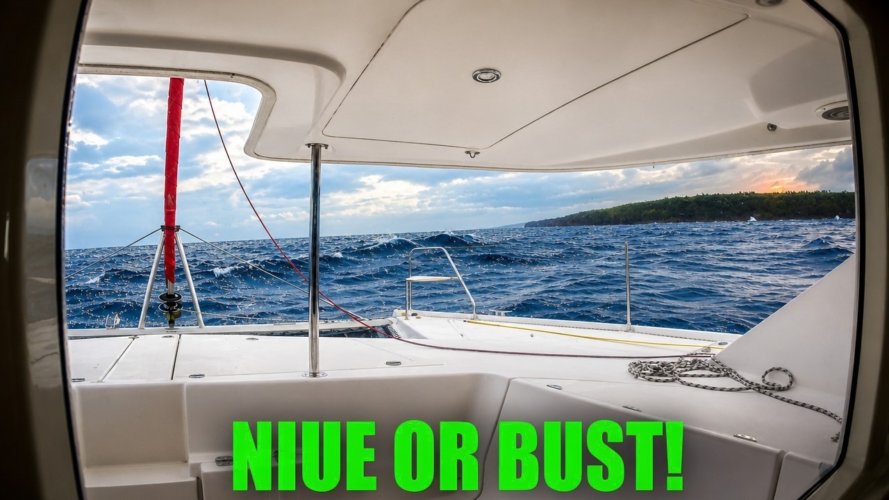 ⁣401: TWENTY-ONE Hours at Beveridge Reef Before OUTRUNNING a Storm to Niue