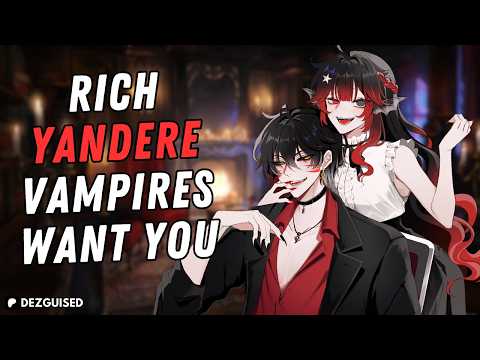 Rich Yandere Vampires Begs You to Stay 🦇🩸 Ft. @seralynne | MF4A | Obsessive | ASMR RP