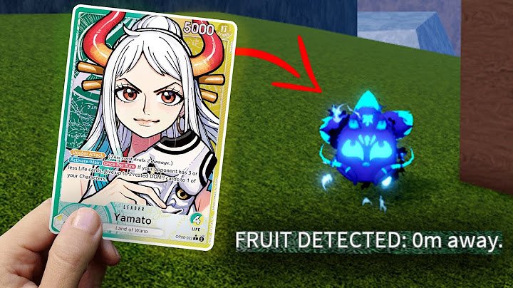 Les CARTES décident le FRUIT à Obtenir  dans Blox Fruits !
