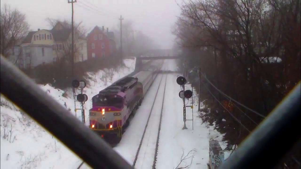 Mbta Trains at Swampscott/Lynn!D YouTube