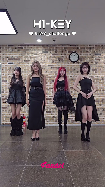 H1-KEY #TAY_challenge Compilation #h1key #dancechallenge #kpop