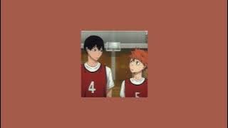 playlist to read kagehina fanfics to ♥︎ a haikyuu playlist