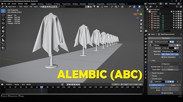 Alembic Abc In Blender Explained Import & Export Baked Animations and Simulations
