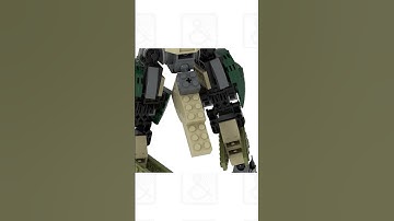 LEGO 31151 T.Rex & 31121 Crocodile Mech Custom Shorts