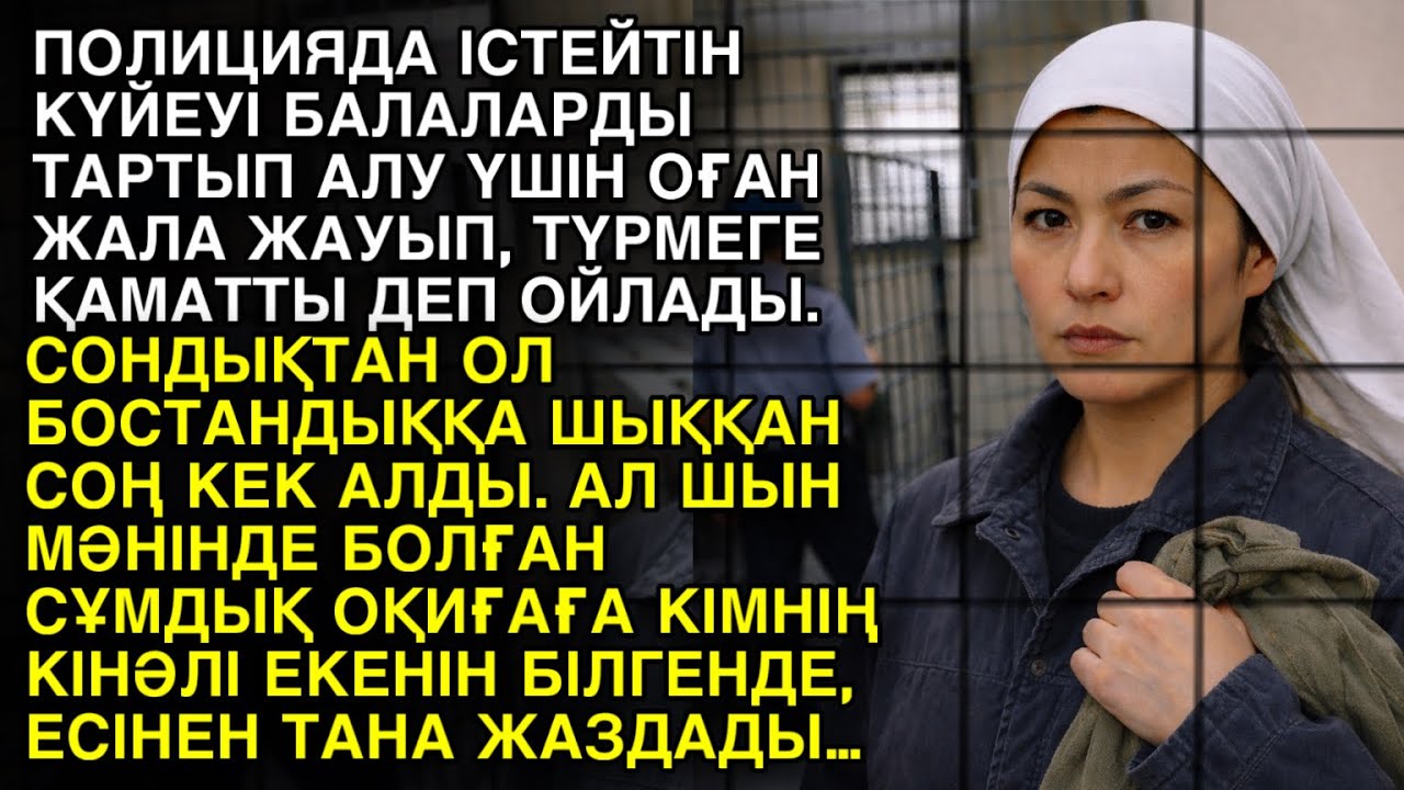 ПОЛИЦИЯДА ІСТЕЙТІН КҮЙЕУІ БАЛАЛАРДЫ ТАРТЫП АЛУ ҮШІН ОҒАН ЖАЛА ЖАУЫП, ТҮРМЕГЕ ҚАМАТТЫ ДЕП ОЙЛАДЫ…
