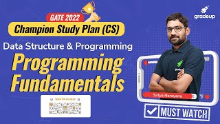Information Champion Study Plan- CSE || GATE 2022 || Programming Fundamentals || DS & Programming Guide
