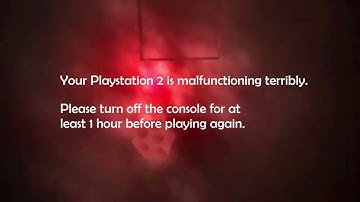 Playstation 2 Creepy Killscreen