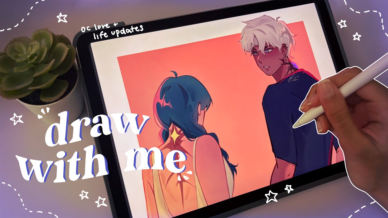 ☆彡draw with me | oc lore & life updates (iPad edition) 🍁💿