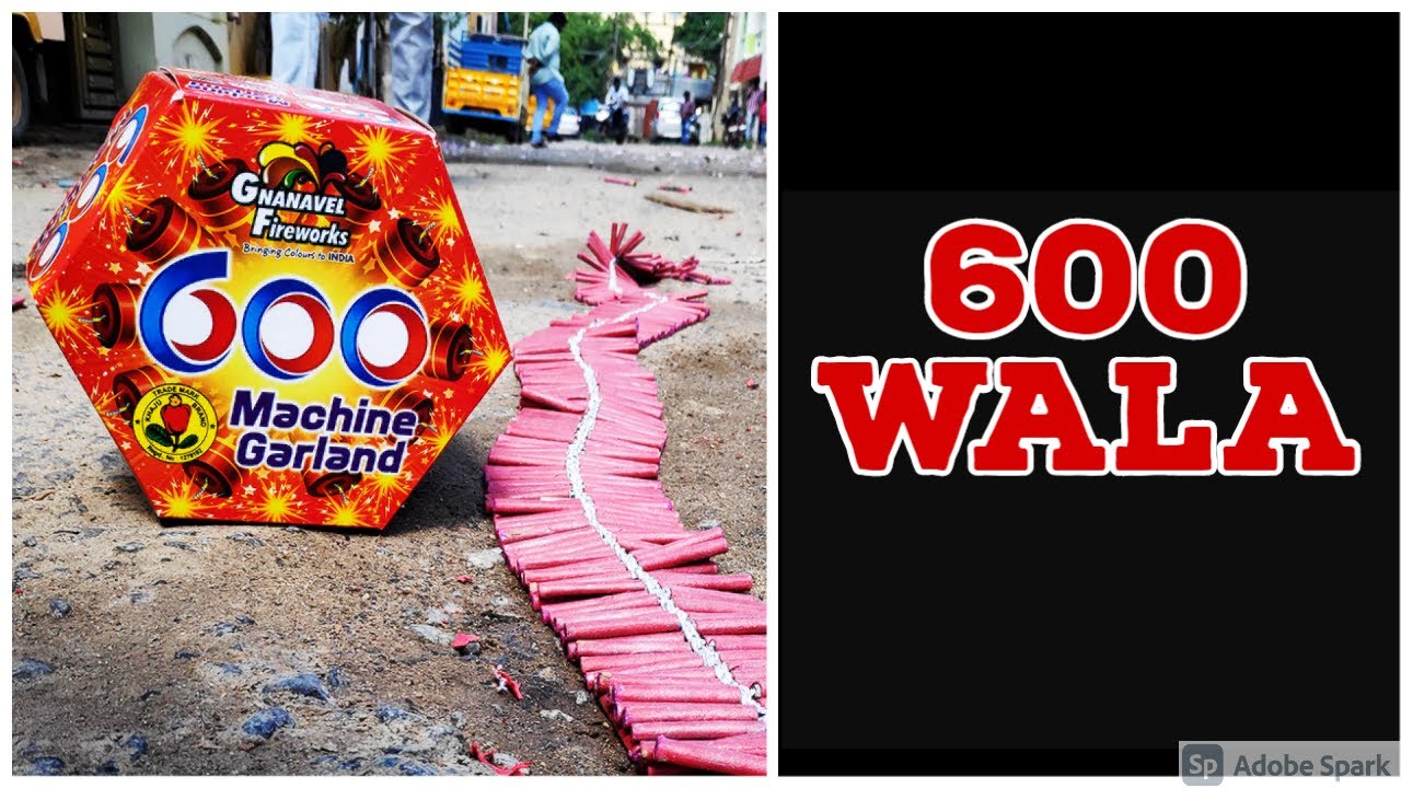 600 Wala bijili crackers 600 wala crackers Gnanavel fireworks 300