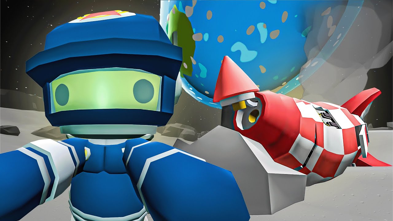 I Crashed on the MOON in Wobbly Life!
