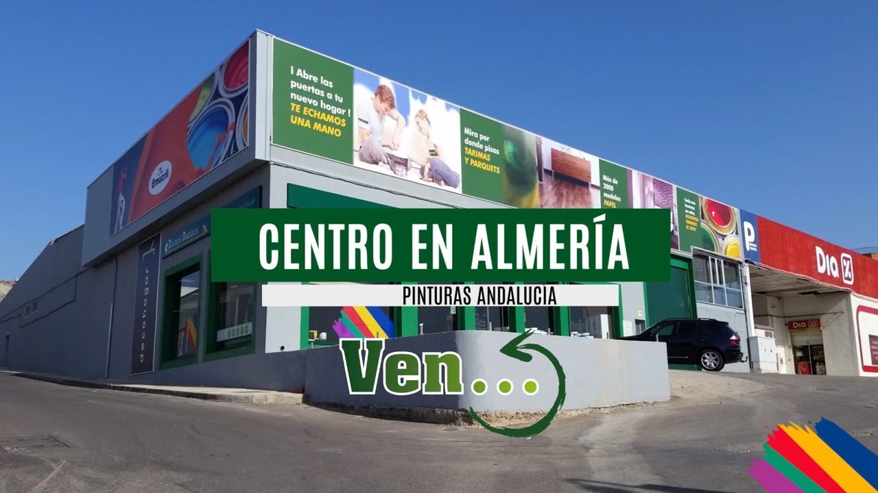Fundación Tamano relativo Completo Pinturas Andalucía - Centro de Almería - YouTube