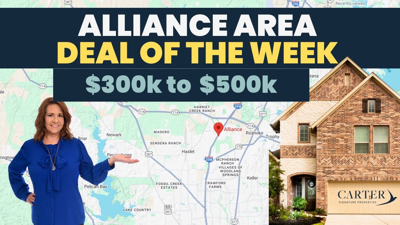 Haslet Texas Real Estate Deals of the Week | Alliance Area Homes for Sale
