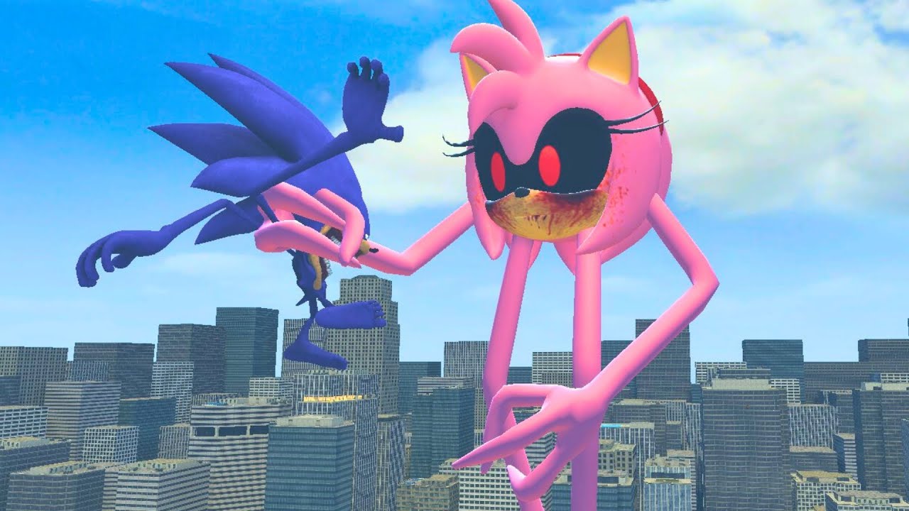 NEW AMY ROSE.EXE INNYUME SMILEY'S VS ALL SHIN SONIC TAPES AND OTHER in Garry's Mod!