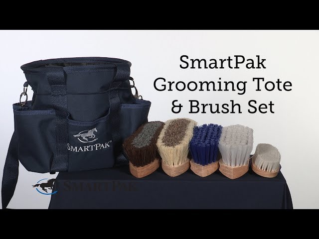 SmartPak Natural Bristle Stiff Brush