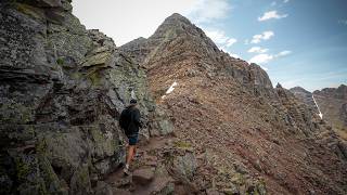 Solo Hiking Pyramid Peak in The Maroon Bells Wilderness  - Failed Summit Attempt