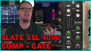 Slate FG Dynamics - SSL 4K style compressor and gate Demo