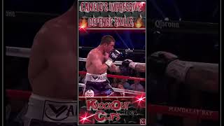 Canelo Alverez impressive defense skills🎨😤💥💥💥🥊#boxinglegend #Canelo #CaneloAlvarez #knockoutclips