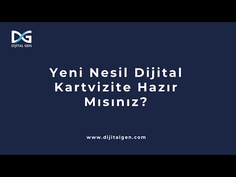 Yeni nesil dijital kartvizite hazır mısınız?