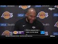 Darvin Ham Postgame Interview | Los Angeles Lakers beat Memphis Grizzlies 112-103