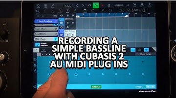 Cubasis 2 Audio Unit MIDI Plug Ins