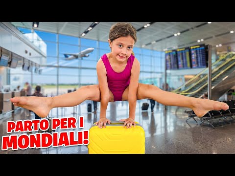 NOEMI CAVALERI PARTE DA SOLA PER ANDARE A FARE I MONDIALI DI GINNASTICA ACROBATICA!