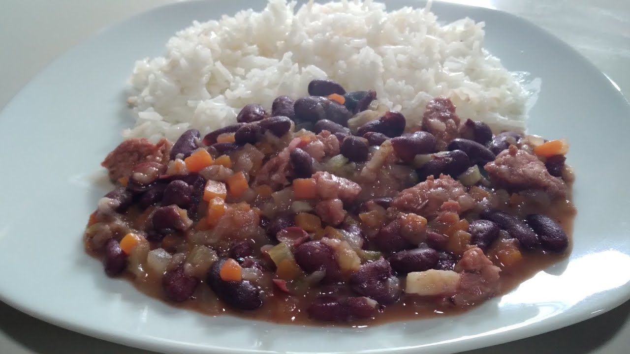 GUISO DE POROTOS ROJOS CON ARROZ BLANCO 👩‍🍳 Comida Casera Saludable /#kekablocchile #vlogs