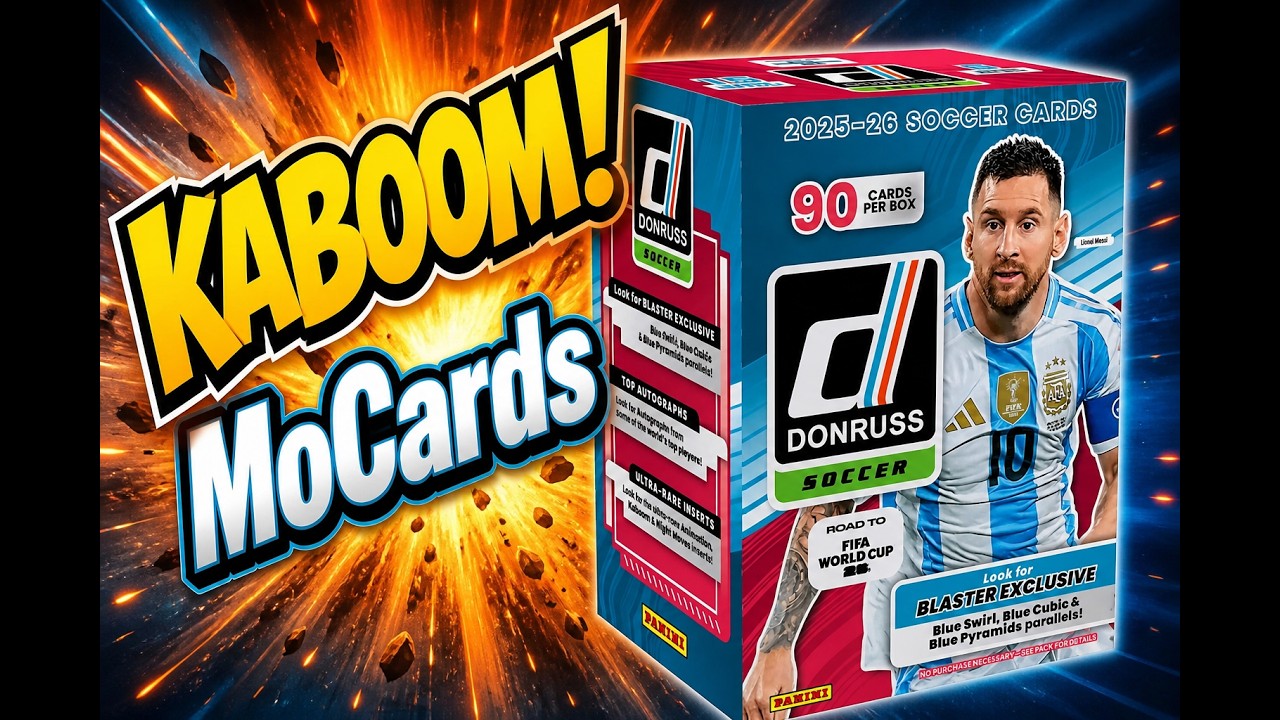KABOOM PULLED!! OMG!! Panini Donruss 25/26 Road to World Cup