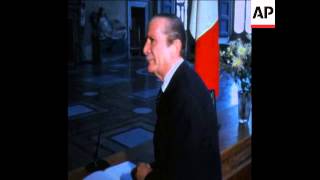 SYND 4-4-74 FUNERAL OF PRESIDENT POMPIDOU IN ORVILLIERS