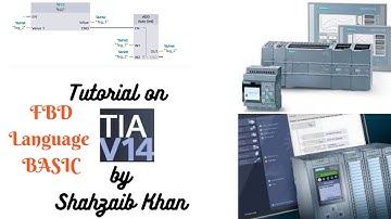 Siemens TIA Portal - PLC - Tutorial 42 - FBD Language Functional Block Diagram Part 1 Basic