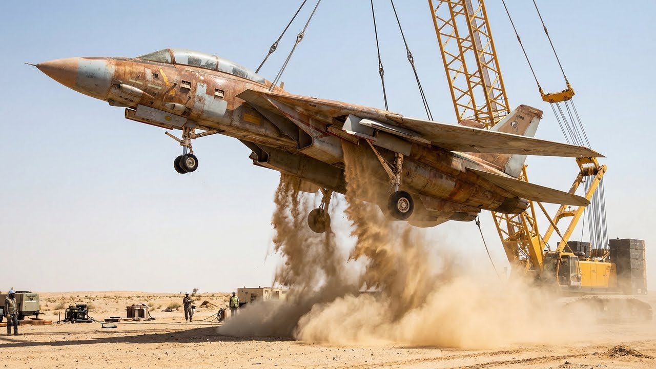 Restoring a 40-Year-Old F-14 Tomcat into a Modern High-Tech Jet F 14 Tomcat Restoration