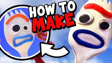 How to Make FORKY from TOY STORY 4!