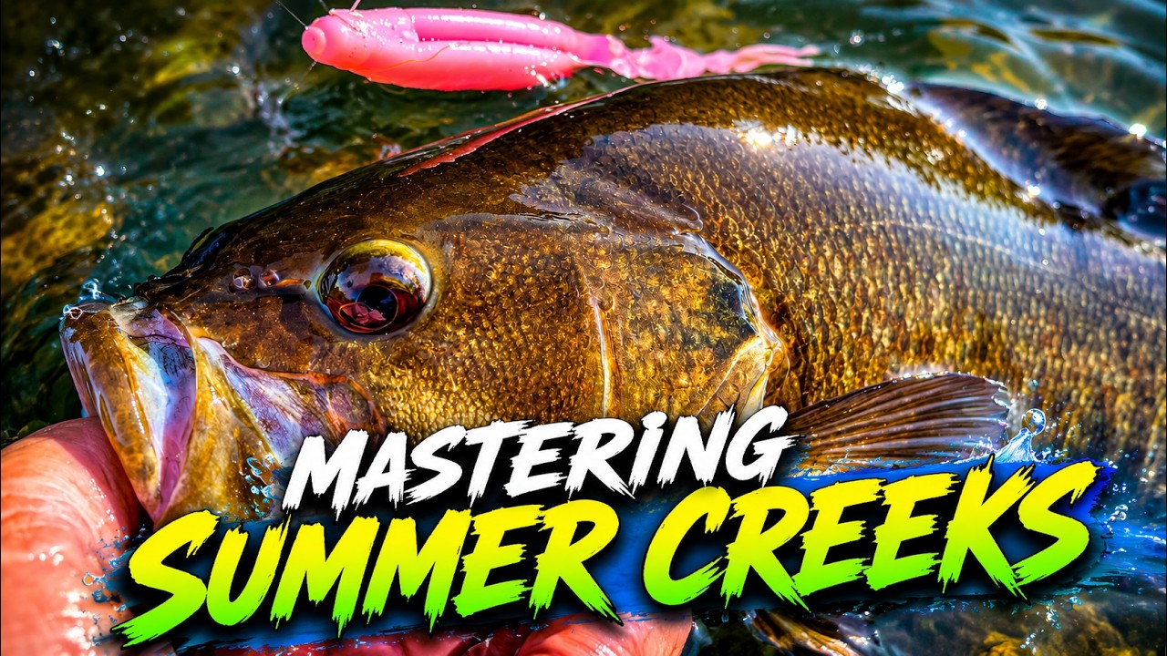 Summer Creek Fishing: Find Current and You'll Find Bass