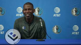 Michael Finley Reacts Mavs NBA Draft Pick Dereck Lively \& Comparison To NBA Champion Tyson Chandler