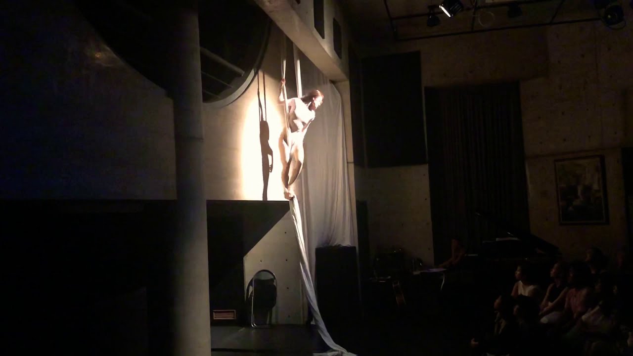 Aerial dance at Half Moon Hall