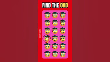 Find The Odd Emoji Out | S24e #emoji#shorts#howgoodareyoureyes