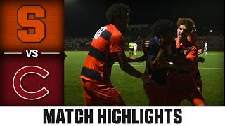 Syracuse vs Colgate Match Highlights | 2026 ACC Men's Soccer