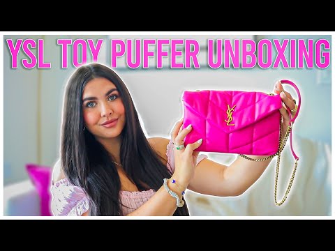 YSL Loulou Puffer Toy Beige Unboxing, What fits