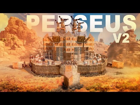 The Perseus V2 - Large Group(8+) Rust base design