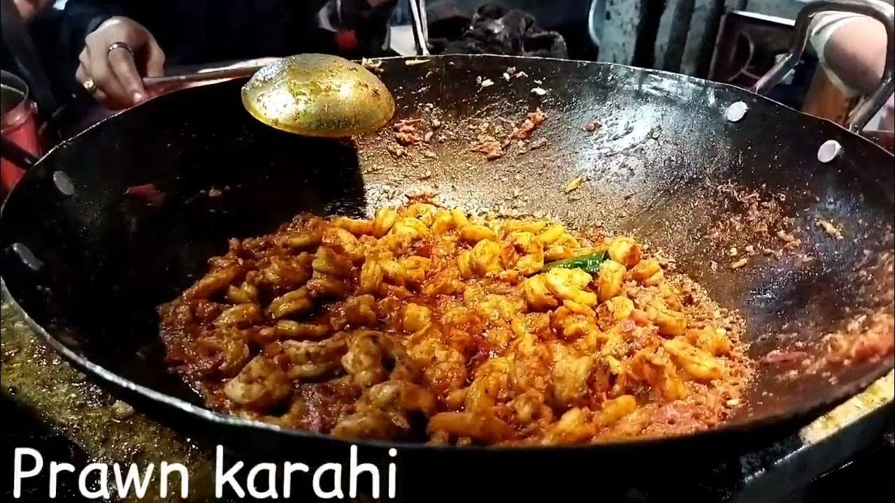 crab soup in Karachi! The best food in Karachi! prawns karahi . unique