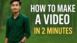 🔥 "AI Se Video Banao Sirf 2 Minute Me 😱 | 2025 Ka Sabse Easy Video Making Trick!"